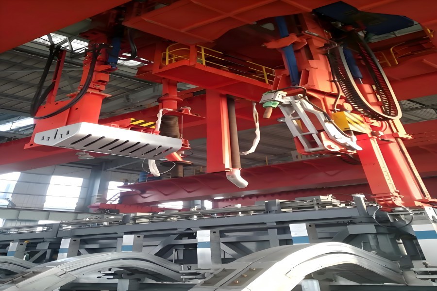 electrolytic aluminum multifunctional overhead crane 4 electrolytic aluminum multifunctional overhead crane 4