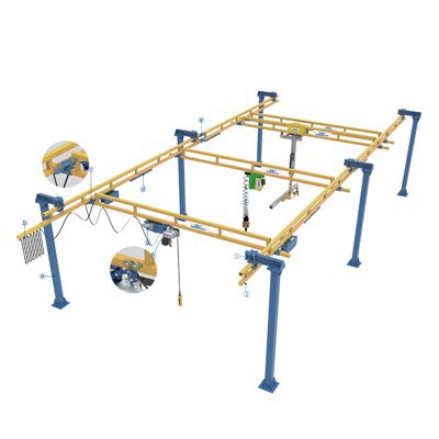 서스펜션 모노레일 크레인